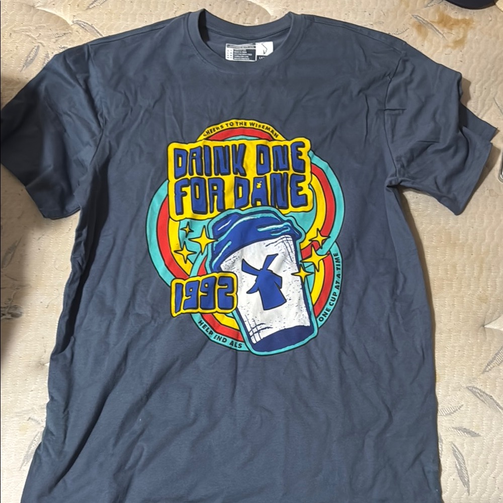 Graphic Tee with Drink One for Dane Design